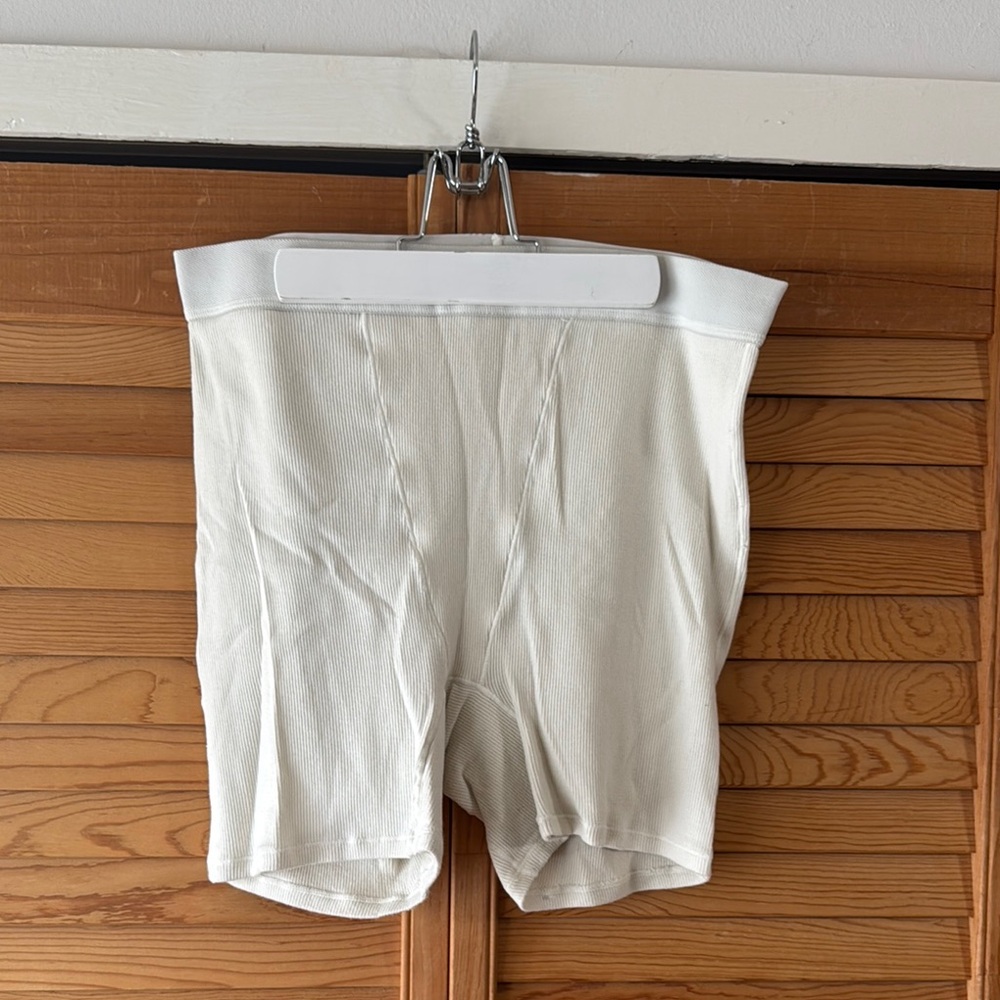 Skims Cotton Rib Boxer Shorts